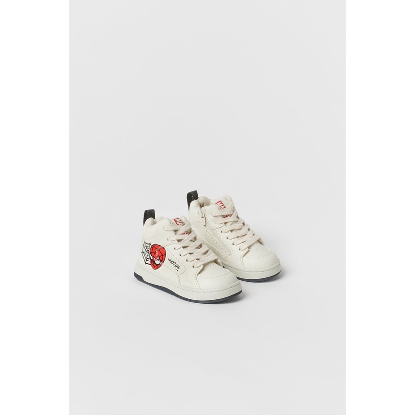 Giày Sneaker cao cổ họa tiết Marvel cho bé trai