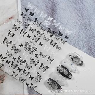 Sticker dán móng hinh bướm xinh