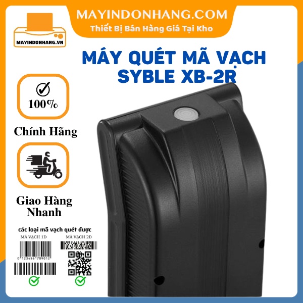 Máy đọc mã vạch 2D Syble XB-2R Máy Đọc Mã QRcode Trên Điện Thoại để bàn KooHii OD7100E Giá Siêu Rẻ -