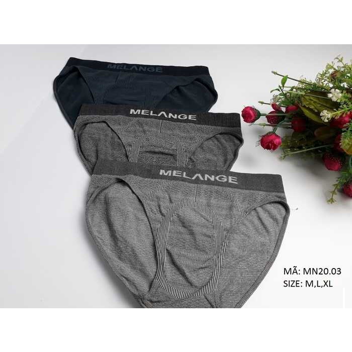 Quần sịp nam Melange cao cấp, Sợi cotton co dãn thoải mái (MN.20.03)