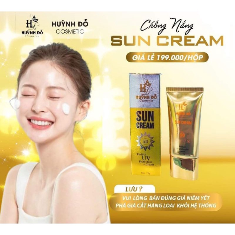 Kem chống nắng huỳnh đỗ