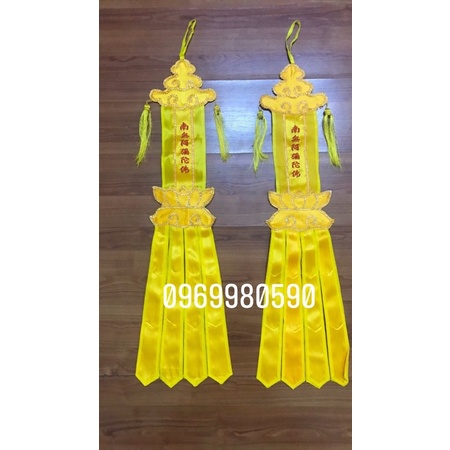 Tràng phan PHẬT GIÁO 80cm, loại satanh