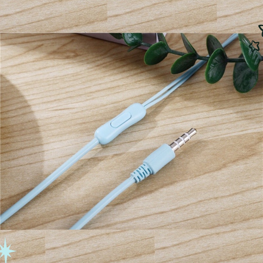 Tai nghe nhét tai có dây U19 giắc cắm 3.5mm tích hợp micro chất lượng cao dành cho điện thoại - U19