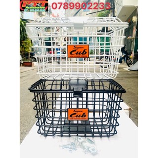 Rổ trước xe cub có nắp