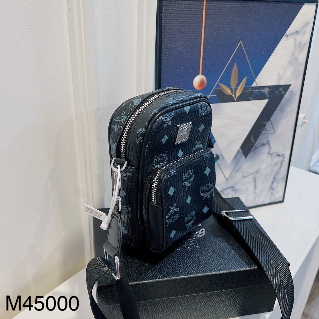 Túi Đeo Chéo M.C.M Full Box Trẻ Trung Phối Đồ Cực Đẹp