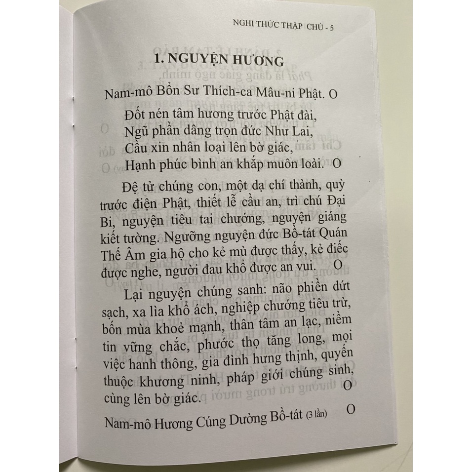 Sách - Nghi Thức Thập Chú (HT.Thích Nhật Từ) | BigBuy360 - bigbuy360.vn