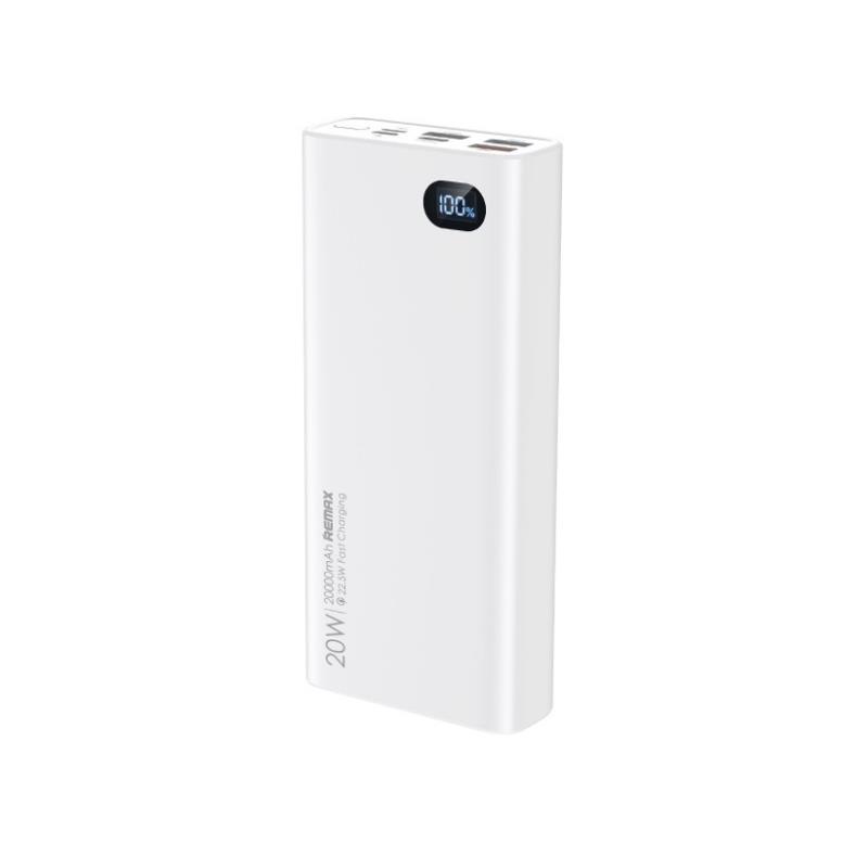 Pin sạc dự phòng Remax RPP 292 20,000mah QC3.0 PD20W 22,5W sạc nhanh có led báo dung lượng pin