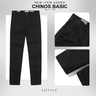 Quần Khaki Trơn Nam Cao Cấp Công Sở, Dáng Basic Phong Cách Trẻ Trung - CHINOS BASIC