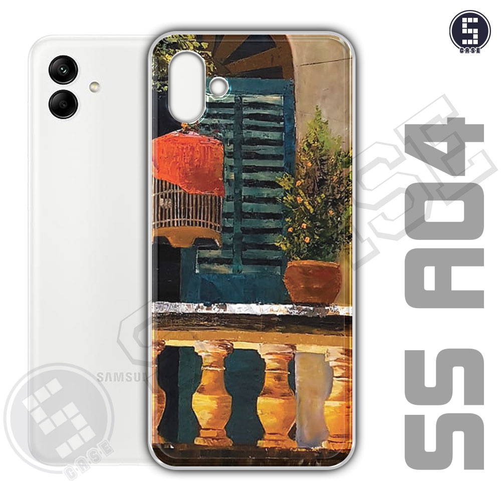 Ốp Lưng Samsung A04 Silicon Dẻo Nhiều Mẫu Tuyển Tập 12 Phố Cổ Sơn Dầu A1628-CL12