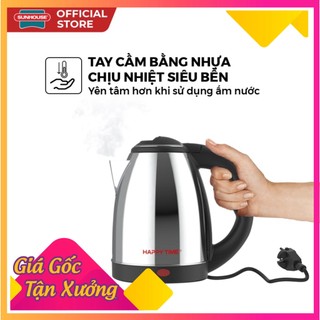 Ấm siêu tốc Inox 2 lít Happy Time - Ấm Đun Siêu Tốc