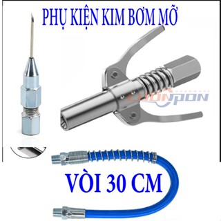 Bơm mỡ bò 2 cánh 6 chấu cao cấp, Dụng cụ bơm mỡ bò, Đầu bơm mỡ bò