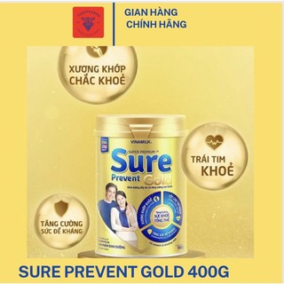 Sữa bột Sure Prevent Gold Vinamilk 400g