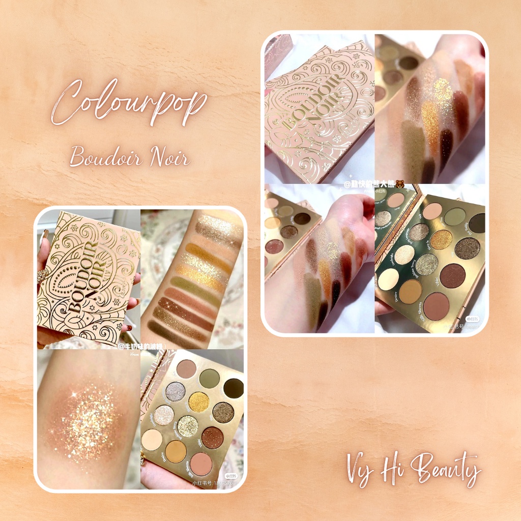 Bảng mắt Colourpop Boudoir Noir