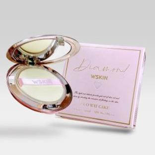 Phấn Phủ Kim Cương WSKIN Diamond Two-way Cake SPF36+/PA+++ Mới