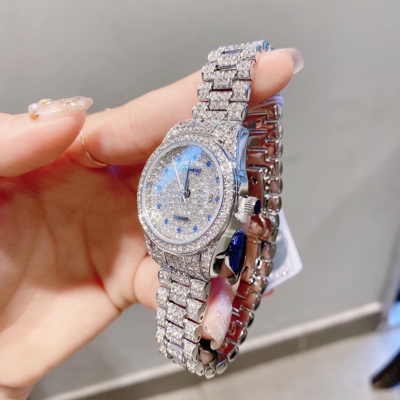 Đồng hồ đeo tay nữ davena chính hang 61669 LUTOS