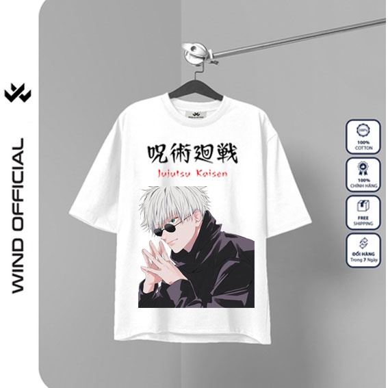 Áo Jujutsu kaisen ❤ FREESHIP ❤ Giảm 20k khi nhập mã  - Áo gojo giá rẻ