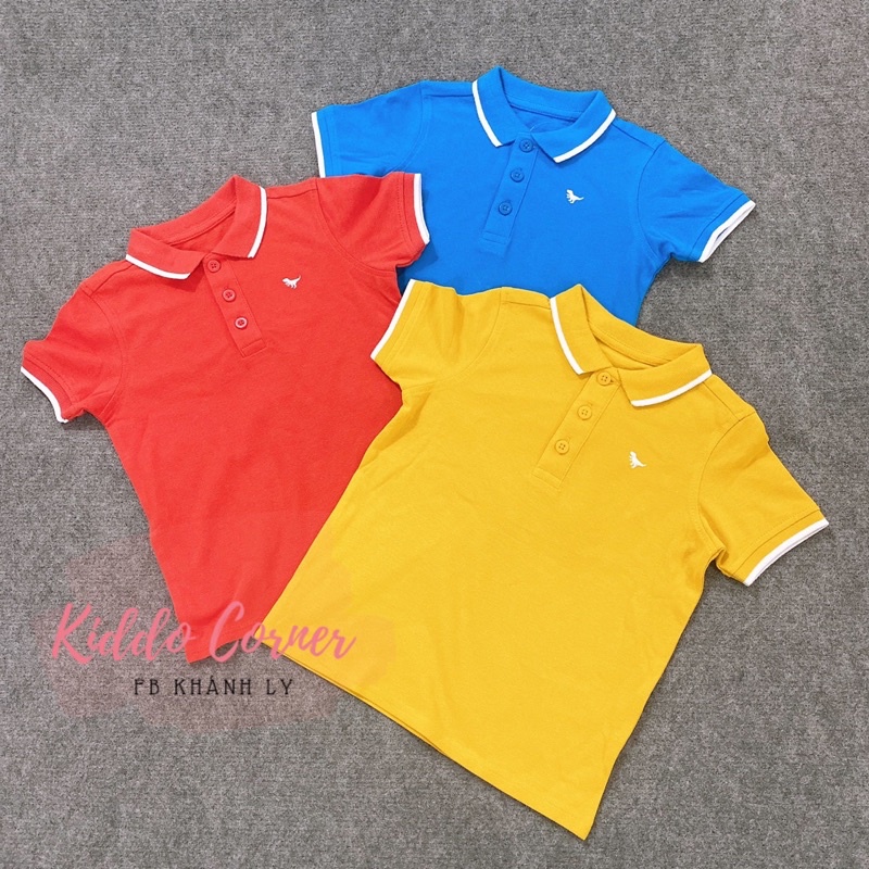 Áo phông có cổ nhãn hiệu George bé trai các màu siêu xinh  , Polo Cam kết Authentics 100%