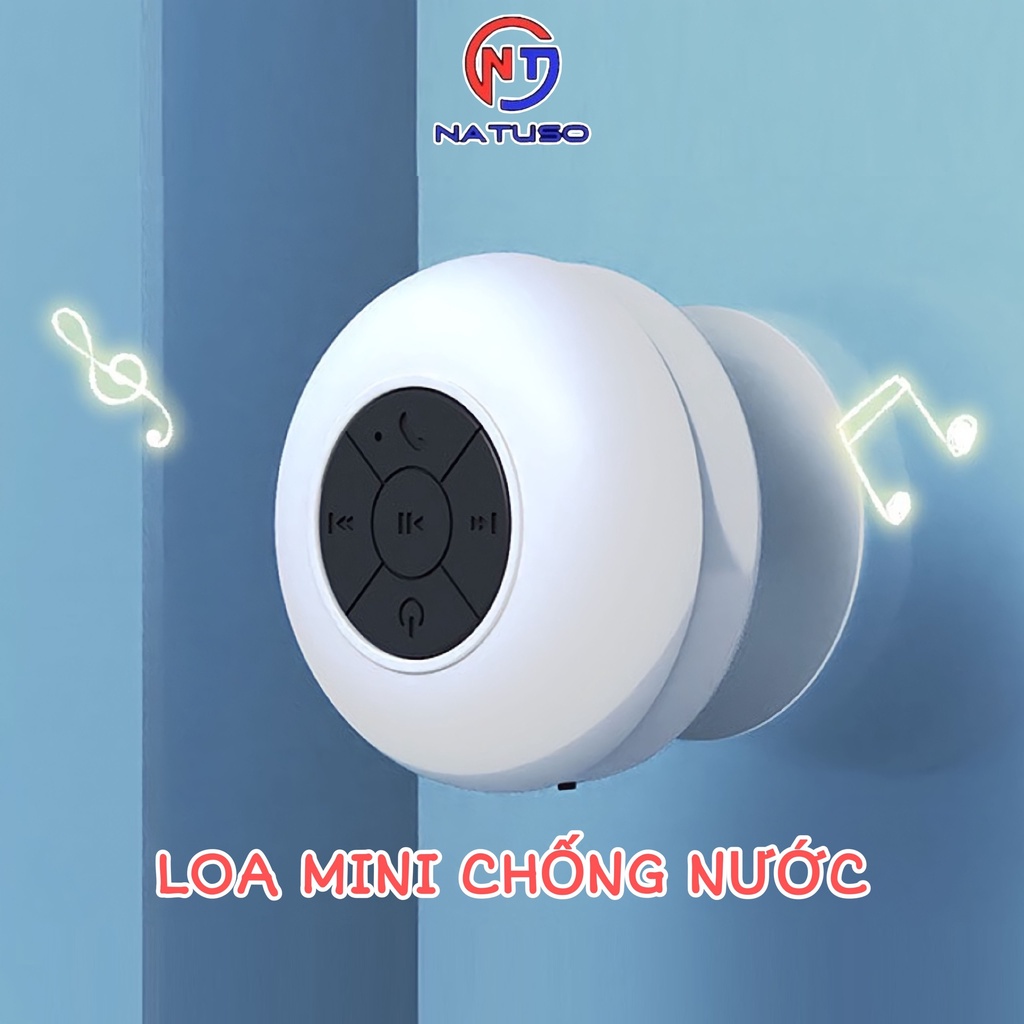 Loa bluetooth mini nghe nhạc không dây Natuso X1 chống thấm nước nhỏ gọn tiện dụng giá rẻ