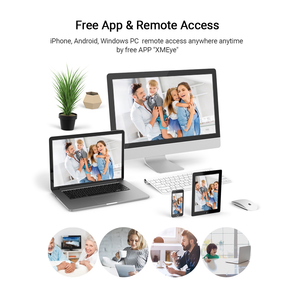 Máy quay an ninh IP HAMROL 8MP 5MP 4MP H.265 có âm thanh POE P2P XMEYE chống nước