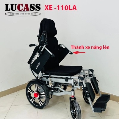 Xe Lăn Điều Khiển Điện Cao Cấp LUCASS JAZZ S50 HÀNG CHÍNH HÃNG