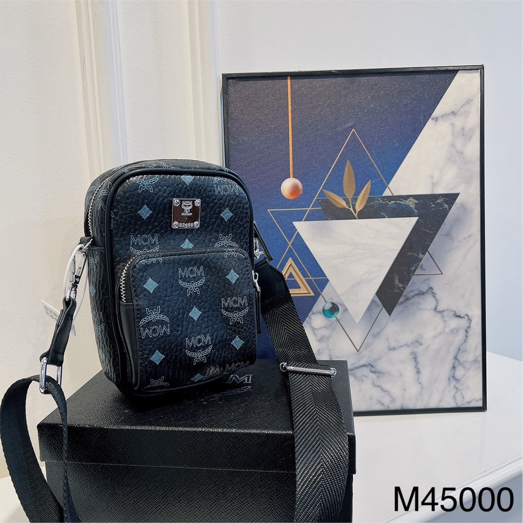 Túi Đeo Chéo M.C.M Full Box Trẻ Trung Phối Đồ Cực Đẹp