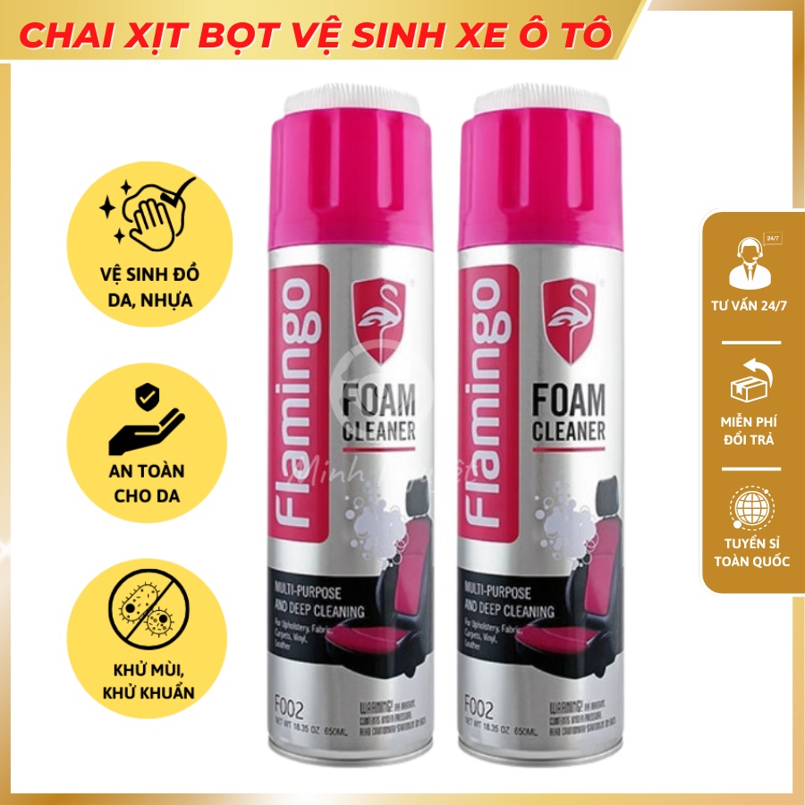 Combo vệ sinh xe + dưỡng da cho xe ô tô, xe tải