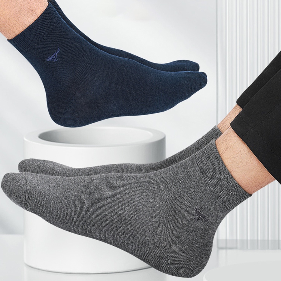 Set 6 đôi tất chân nam kháng khuẩn siêu thấm hút Septwolves cao cấp