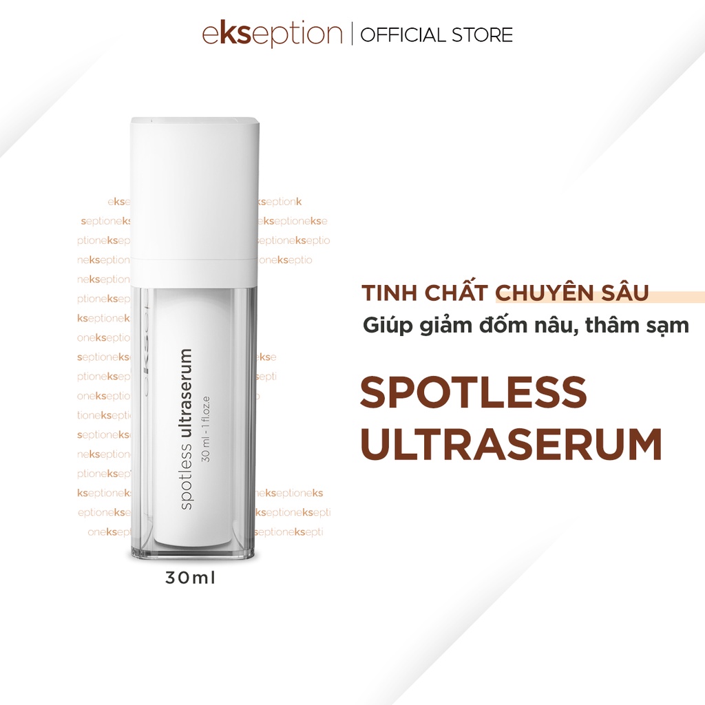 Serum Ekseption Spotless Ultraserum mờ thâm, đều màu da 3% B3 & 2% PHA thế hệ mới 30ml