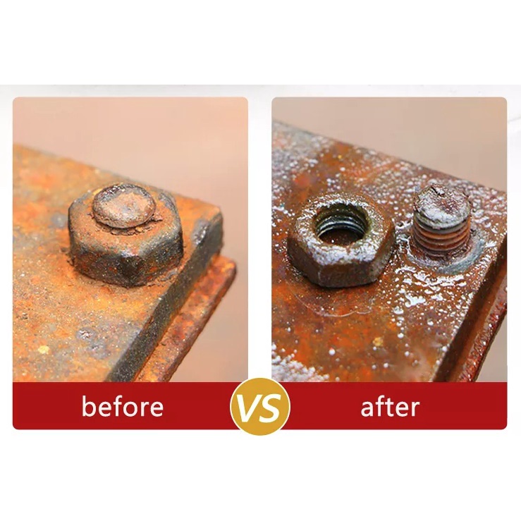 Chai xịt đánh sét gỉ kim loại - Dầu bôi trơn tẩy gỉ sét đa năng chính hãng DSQ xuất khẩu Châu Âu