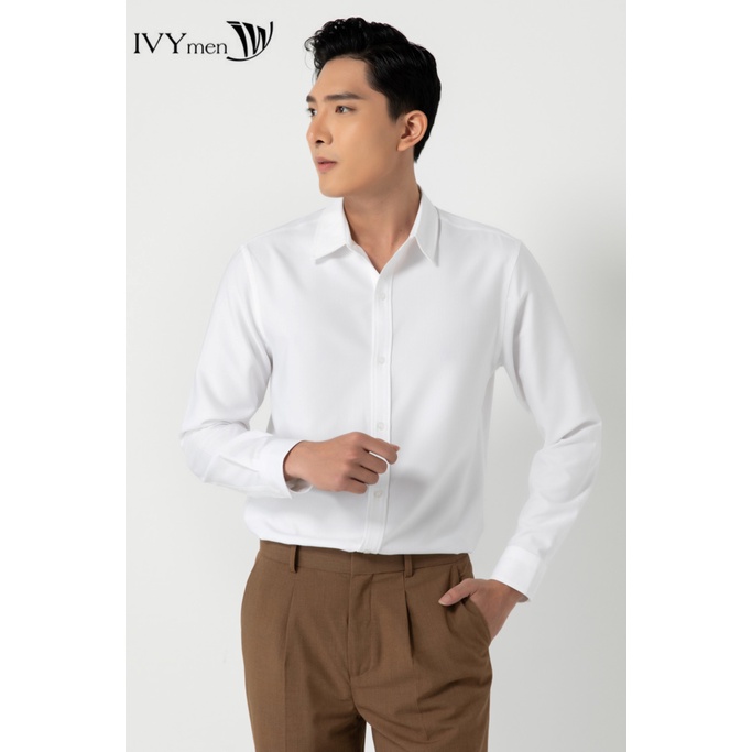 Áo sơ mi nam dáng slim fit IVY moda MS 17E3104
