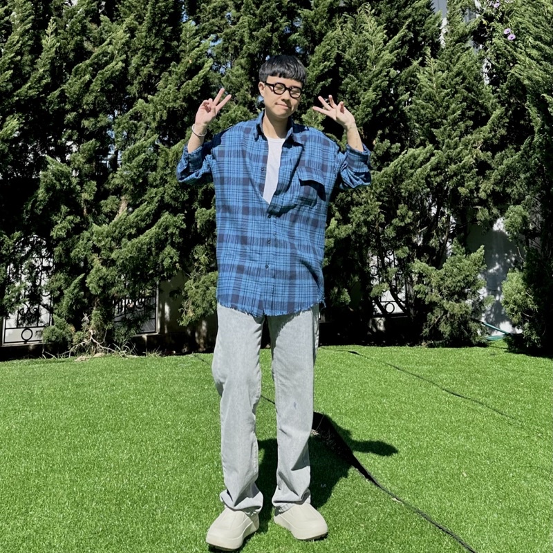 ÁO SƠMI CARO 2 OVERSIZE - OUTLINE SHIRT'S KN