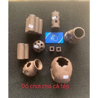Phụ kiện đồ trang trí đồ chơi cho cá tép,đồ trú ẩn cho cá tép,phụ kiện gốm,đồ chơi bằng gốm cho cá tép.