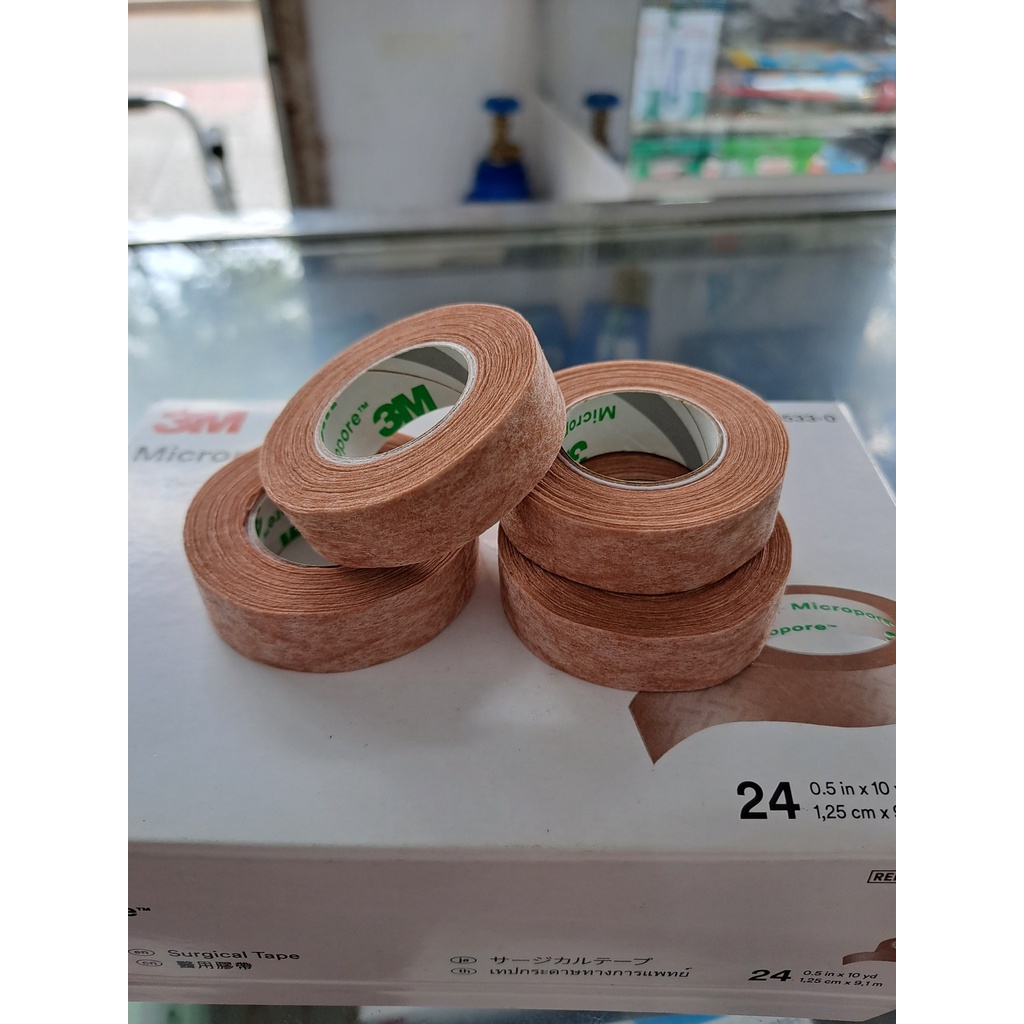 Băng keo giấy 3M Micropore 1533-1,25cm x 9.1m