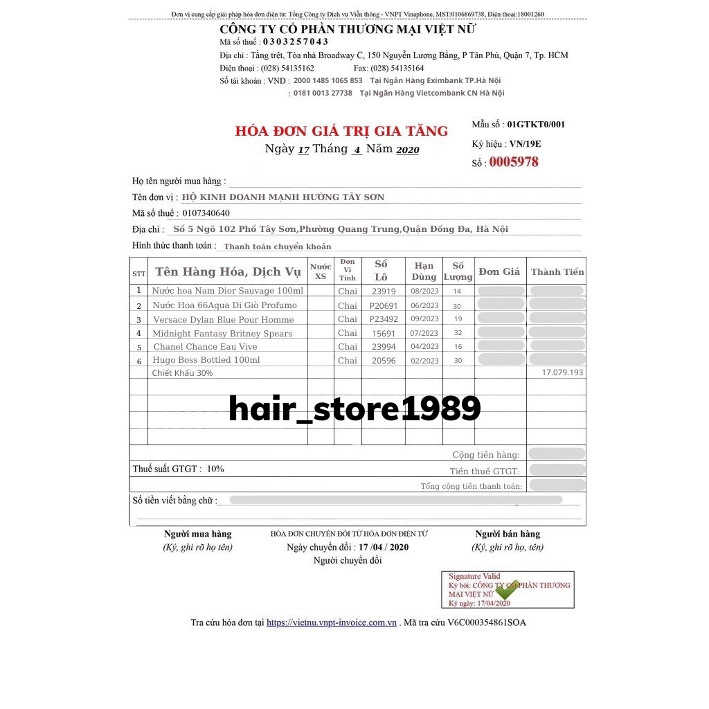 Nước hoa dầu thơm nam Sauvage EDT 100ml full box