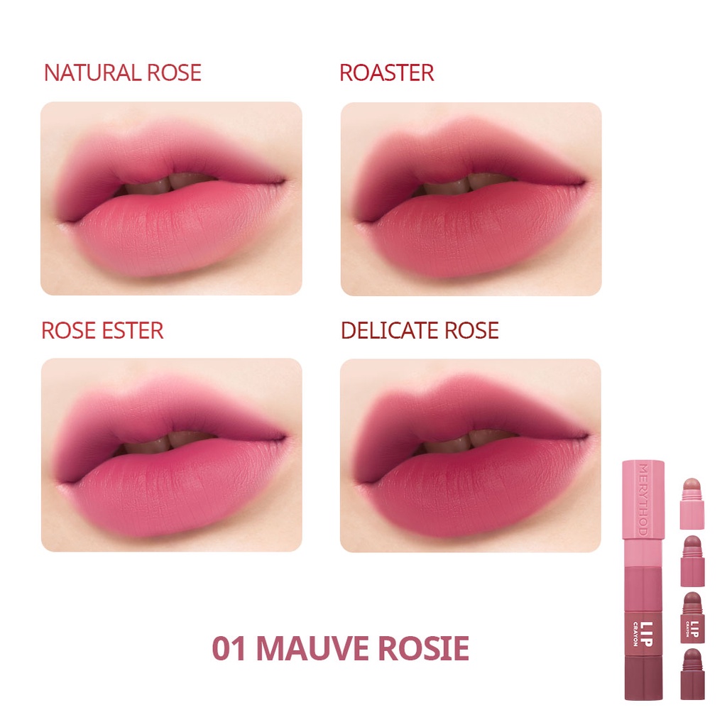 Son sáp  nhiều màu mềm mướt Reel Edge Lip Crayon 4g