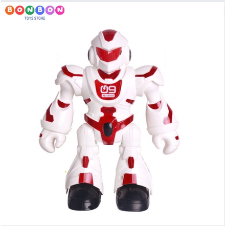 ROBOT SIÊU NHÂN điện đổi màu nhạc nhẹ di chuyển rực rỡ nhảy múa robot đồ chơi trẻ em