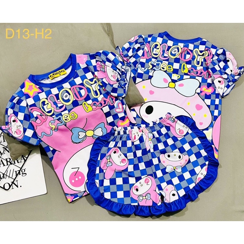 MÃ D13 BỘ GHỐ GÁI THUN LẠNH 3D SIZE 20-42kg