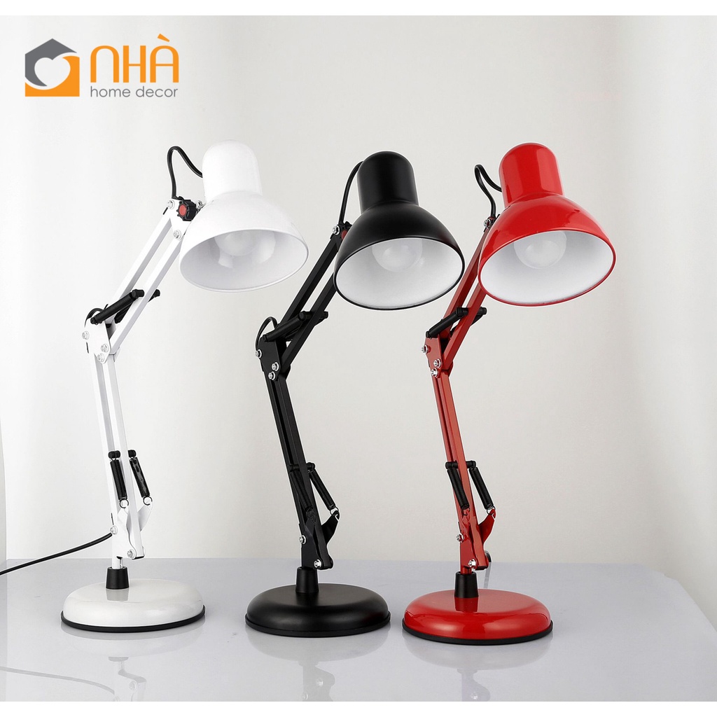 Đèn Bàn Học Có Kèm Đế Kẹp Vào Chân Bàn Có Bóng LED 5W Siêu Sáng PA9739