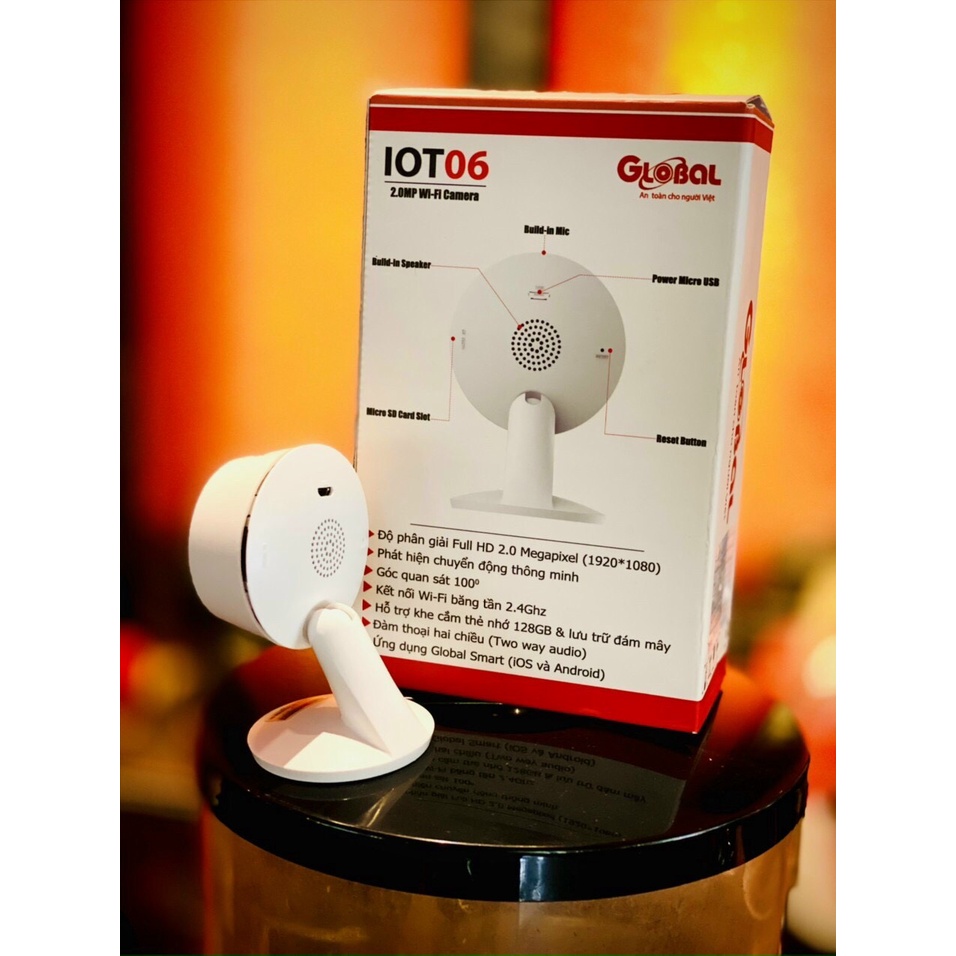 Camera IP Wifi Global IOT-06 2.0MP Chính hãng