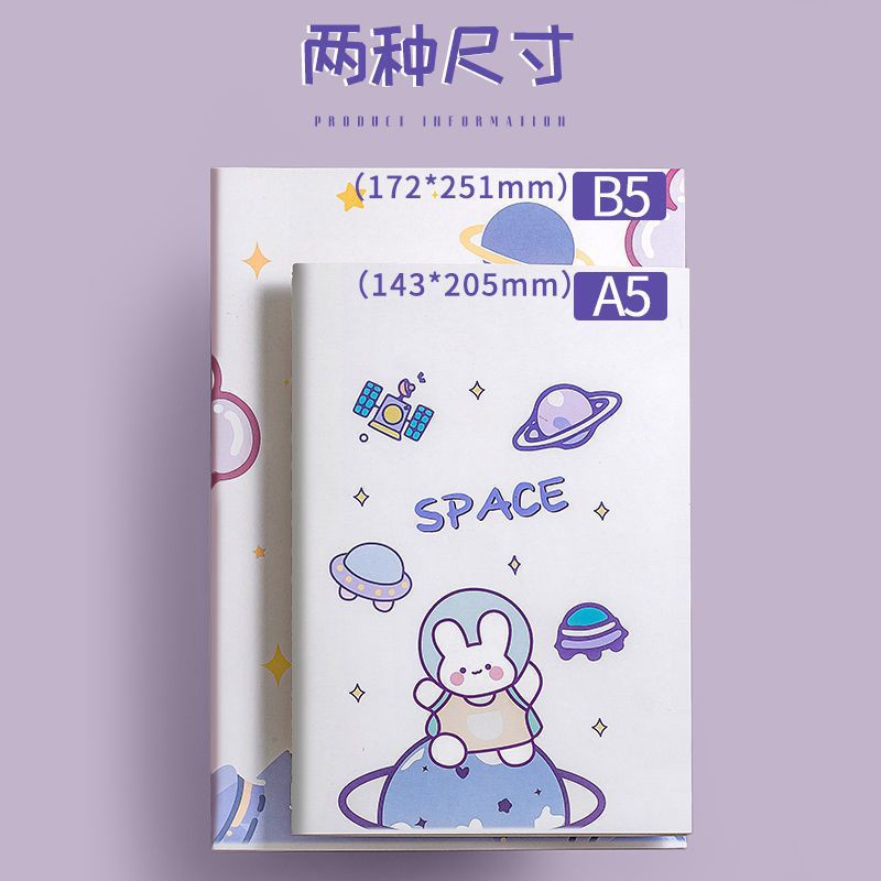 Sổ Ghi Chép Cute Gấu Thỏ 60 Trang Size A5