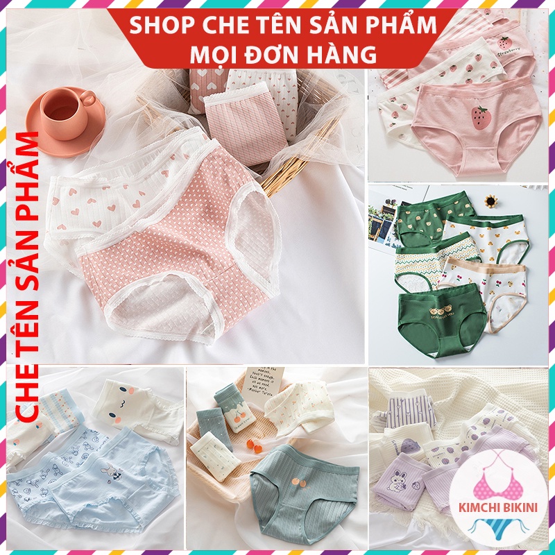 Quan chip nu mẫu mã đa dạng nhiều màu sắc chị em tha hồ chọn KIMCHIBIKINI nội y dễ thương QL004
