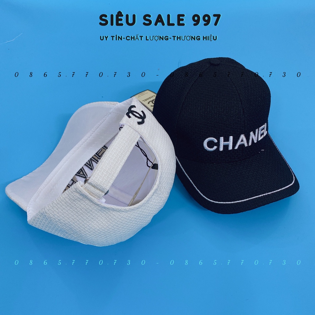 MŨ BUCKET KET THÊU CHAANNEL SỌC VIỀN CHẤT LƯỚI DÀY ĐỘI ÊM ĐẦU THOÁNG MÁT CAO CẤP