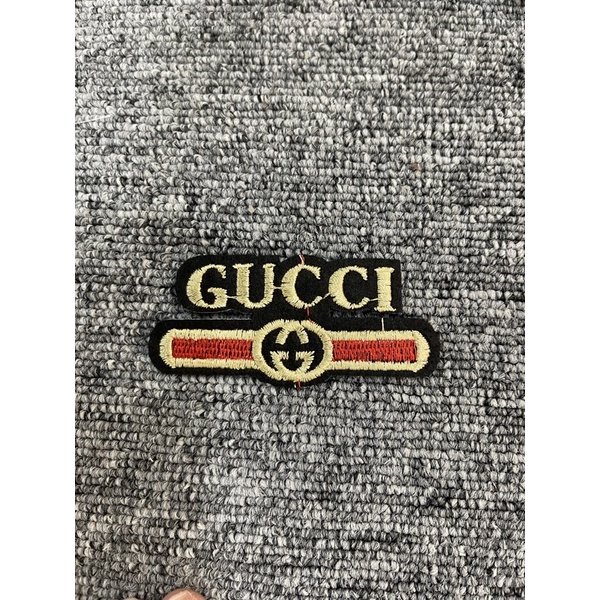 Patch vải ủi nhiệt hình thêu thương hiệu