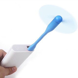 Quạt 2 cánh USB mini + Đèn Led USB Mini Uốn Dẻo