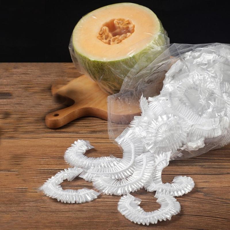 Màng bọc thực phẩm co giãn siêu dai có chun hình túi gấu set 100 chiếc DieuLinhShop