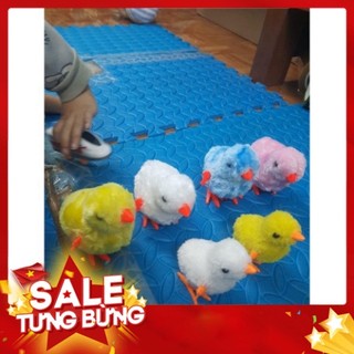 [RẺ VÔ ĐỊCH] Gà con vặn cót biết chạy cho bé, Gà con chạy cót.