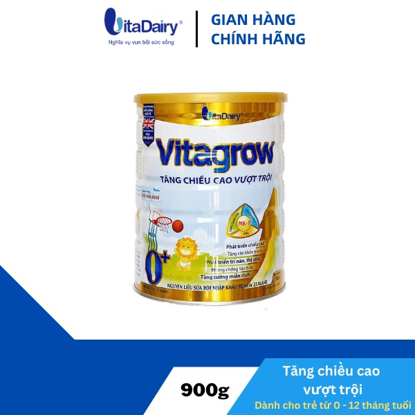 Sữa bột Vita Grow 0 + 900g - VitaDairy