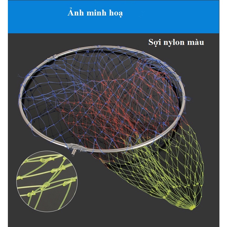 Mặt Vợt Inox Vành Tròn Chuyên Dụng Vợt Cá