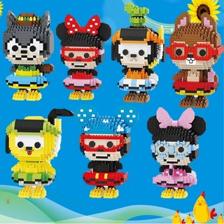 Mô hình lắp ráp hoạt hình 3d đáng yêu cho bé - đồ chơi xếp hình cho bé lego