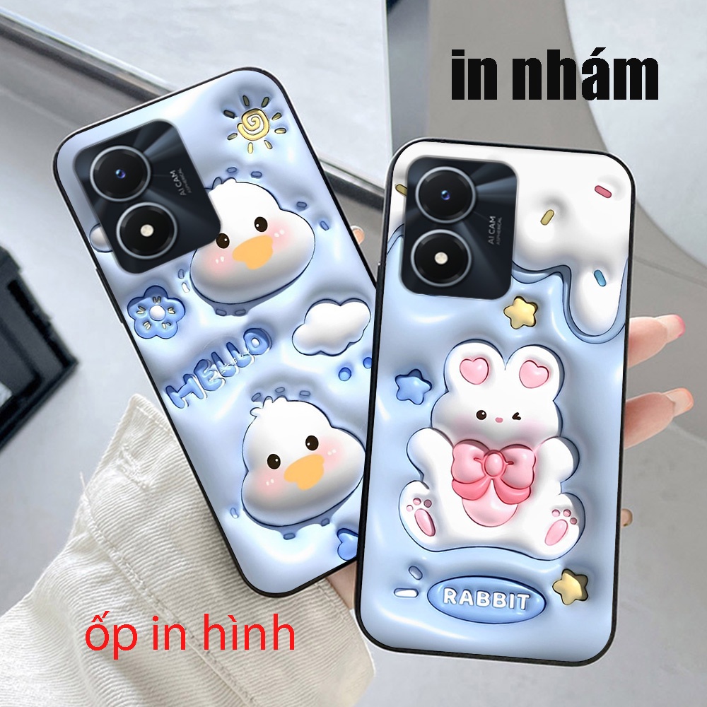 Ốp lưng vivo y02s / vivo y01 / vivo y02 in hình 3d mẫu hoa quả mới nhất